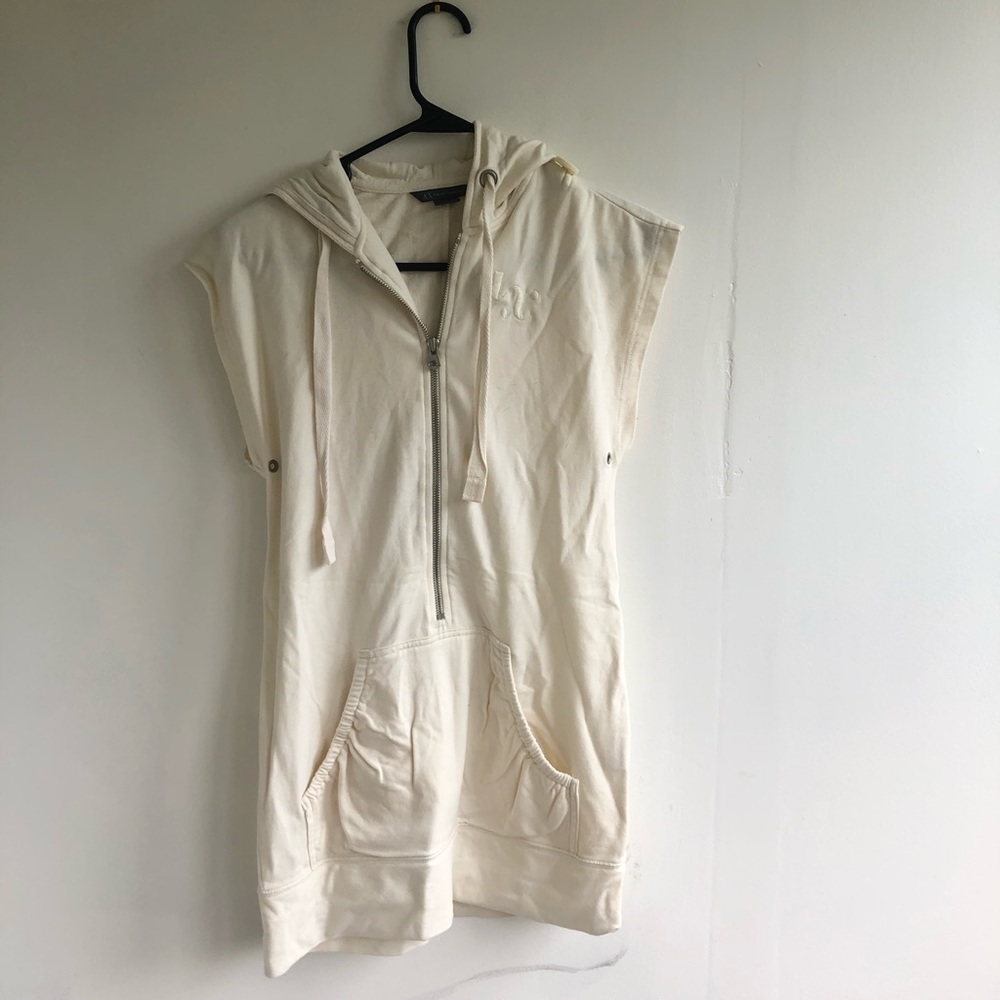 Armani Exchange Sweatshirt Tunic Cover Up Small